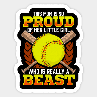 This Mom Is So Proud Of Her Little Girl Who Is Really A Beast Sticker